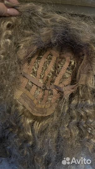 Парик женский блонд кудри