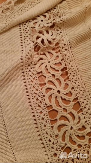 Покрывало и скатерт ручной работы