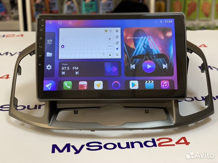 Штатная магнитола на автомобиль Chevrolet Captiva