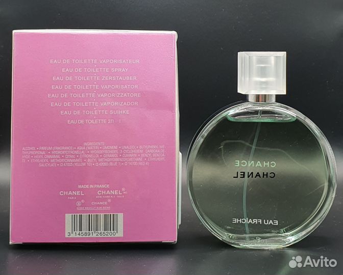 Туалетная вода Chanel Chance eau Fraiche ОАЭ