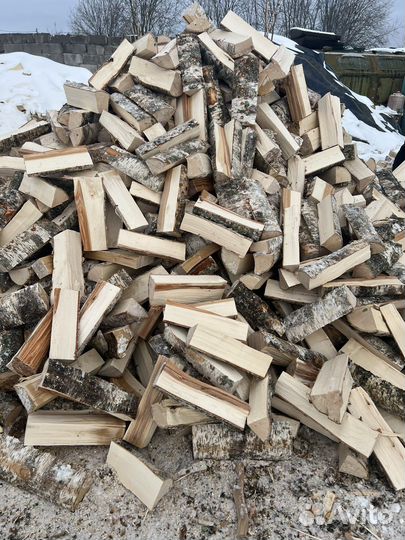 Дрова колотые
