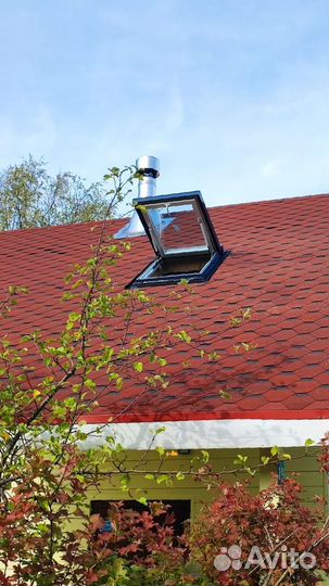 Мансардное окно из профиля Rehau 940x800 мм (шхв)