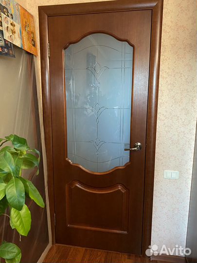 Дверь межкомнатная новая с обналичниками