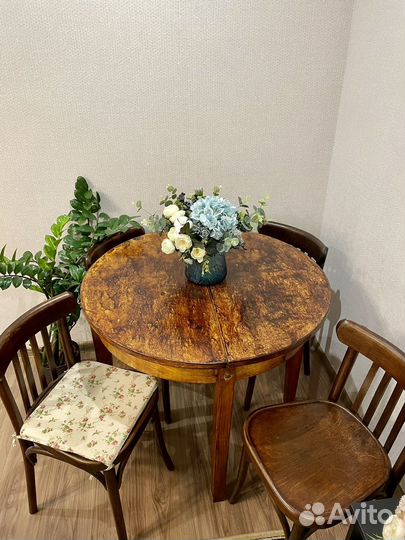 Кухонный стол и стулья СССР