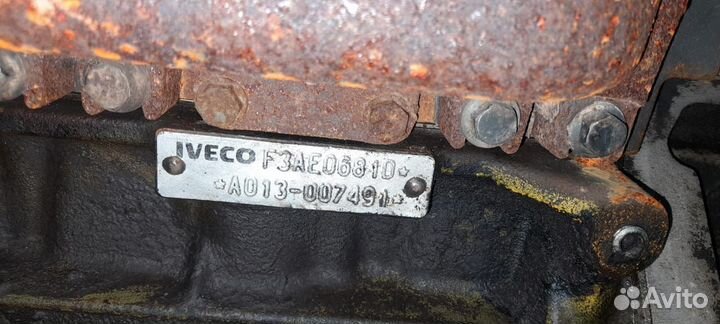 Двс Iveco cursor 10 2013 года пробег 480 ткм