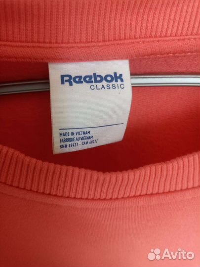 Кофта reebok