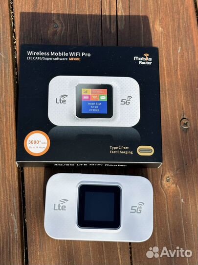 Карманный wifi роутер 4g/ LTE