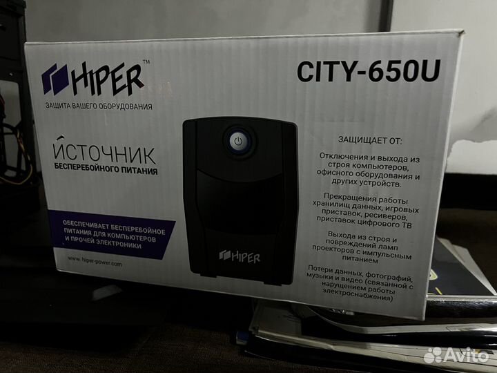 Ибп Hyper city 650u