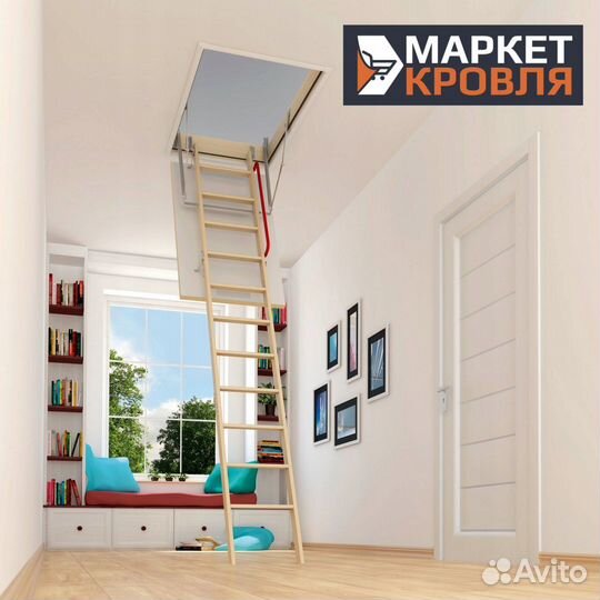 Чердачные лестницы с люком fakro
