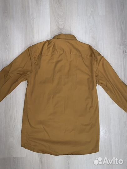 Кожаная рубашка мужская Pull&Bear