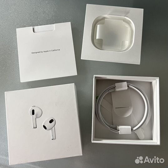 Беспроводные наушники apple airpods 3