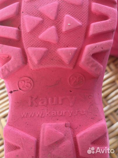 Резиновые сапоги каури 25
