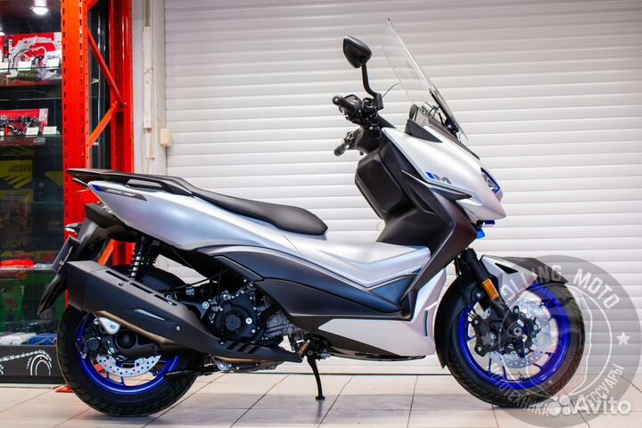 Макси-скутер Zontes ZT350-M white-blue новый