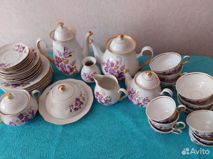 Чайно кофейный сервиз