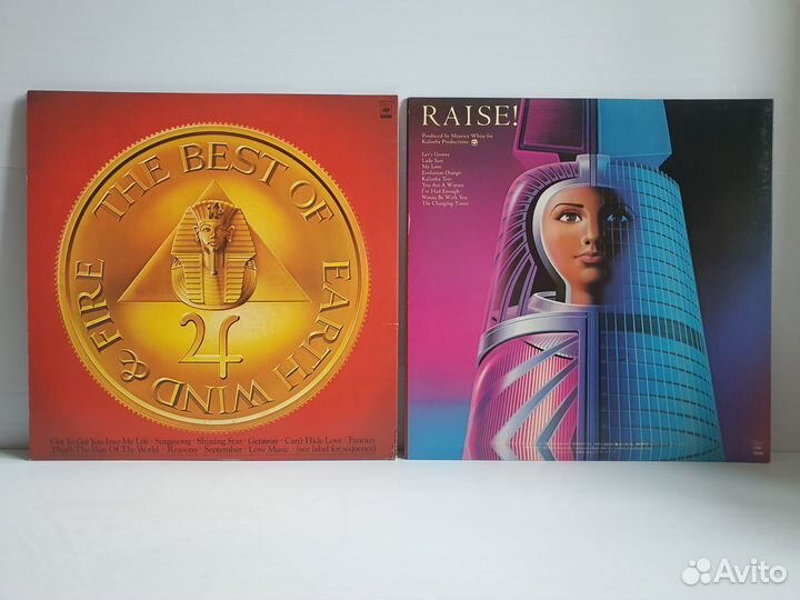 Винил. earth,wind & fire. Japan press