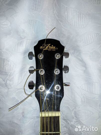 Акустическая гитара Aria AD-18 BK с чехлом