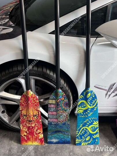 Весло для гребли дракон