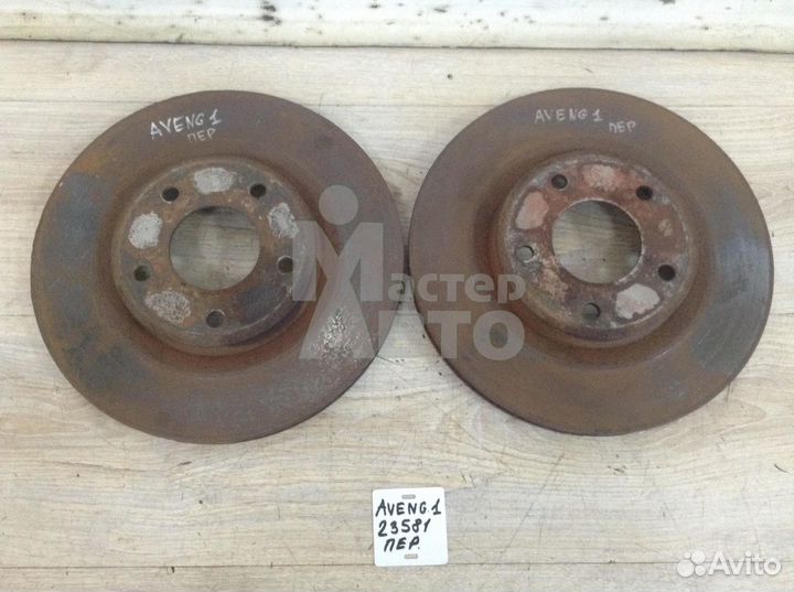 Диск тормозной передний Додж Авенжер