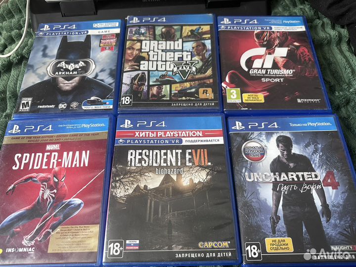 Игры для приставок ps4