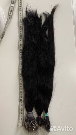 Волосы для наращивания 50 см бу