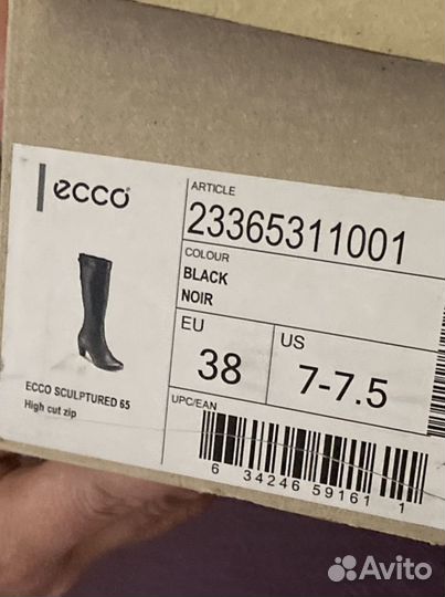 Сапоги женские ecco