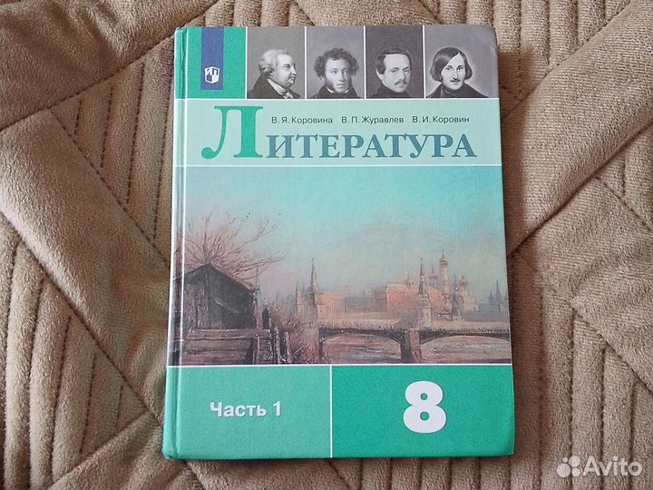 Учебник по литературе 8 класс 1 часть