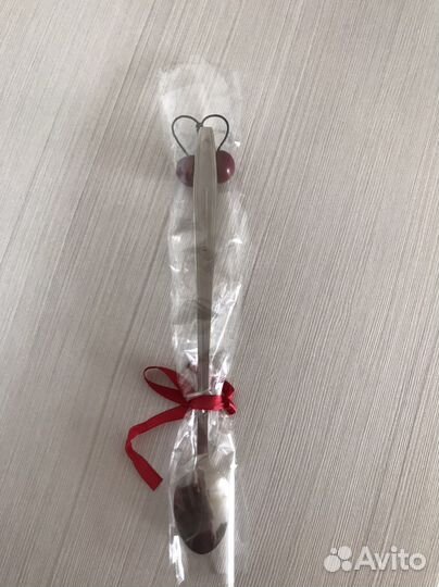 Ложка ручная работа с вишенкой