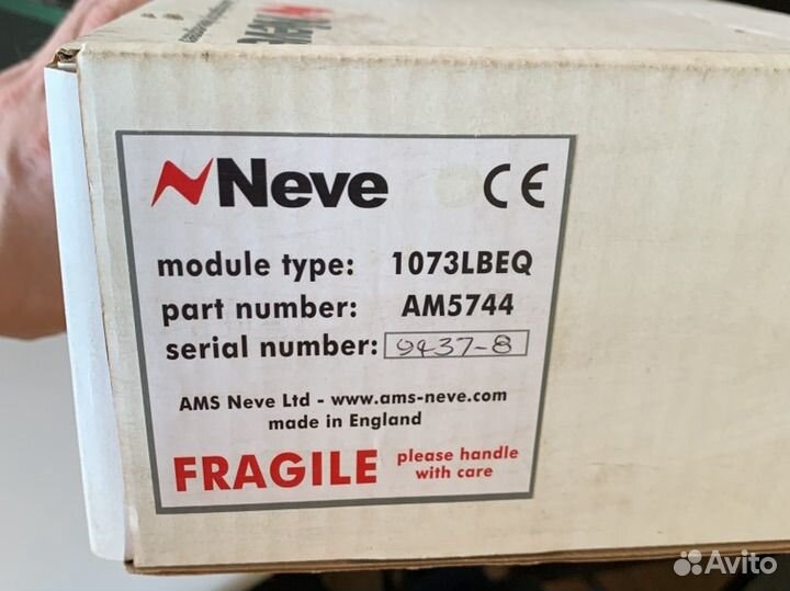 Neve 1073lbeq 500 Series Equalizer