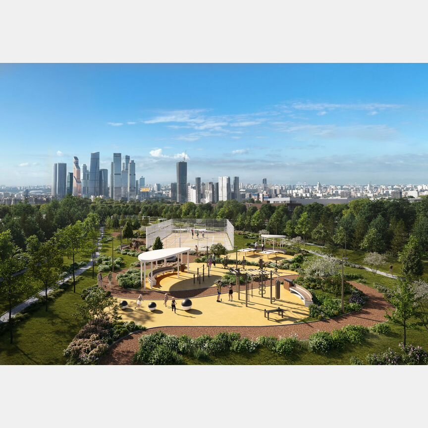 1-к. квартира, 55,1 м², 35/60 эт.