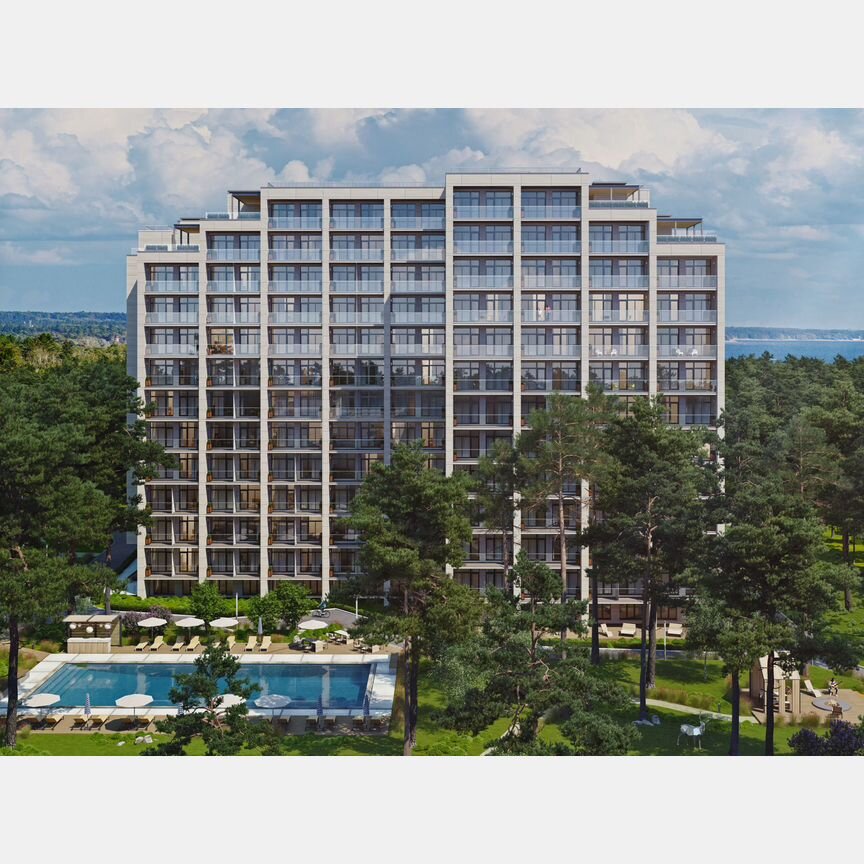 1-к. апартаменты, 46,6 м², 8/12 эт.