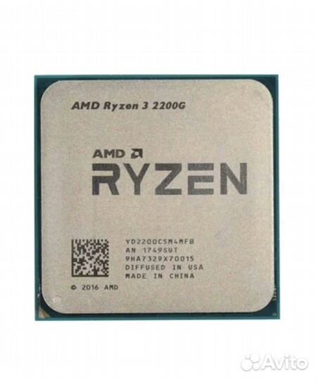 Процессор ryzen 3 2200g