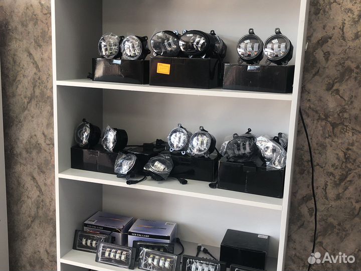 Туманки на все марки лед