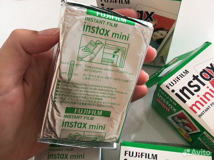 Картриджи для instax mini 10снимков