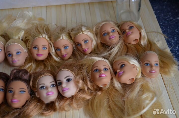 Головы кукол барби