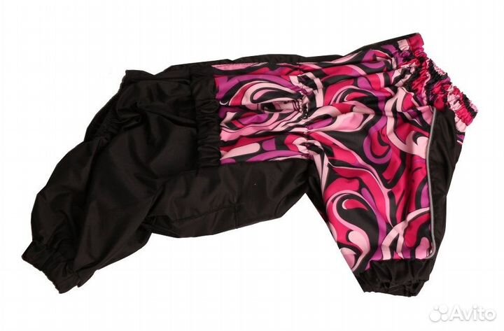 Lion дождевик для французского бульдога, серый с р