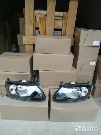 Передние фары на Гранту в Стиле FL