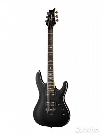Электрогитара, черная, Clevan(Новая)
