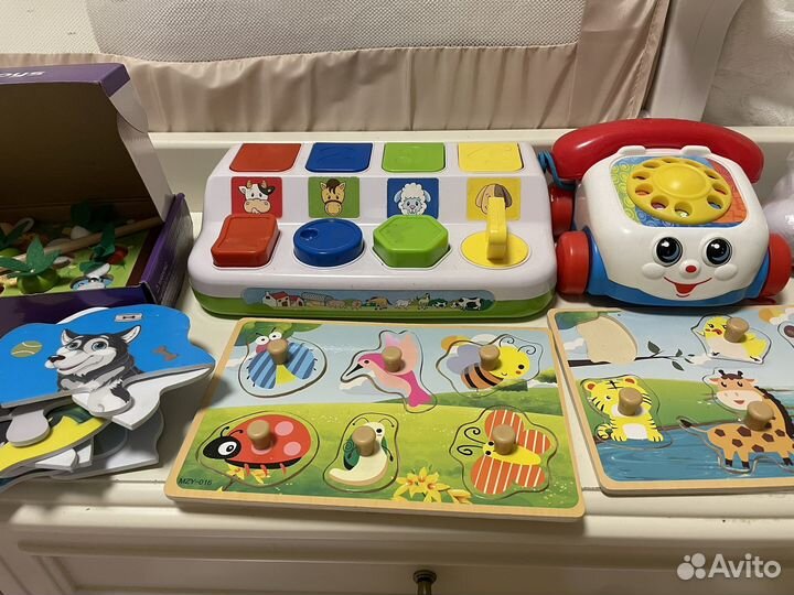 Развивающие игрушки 1+