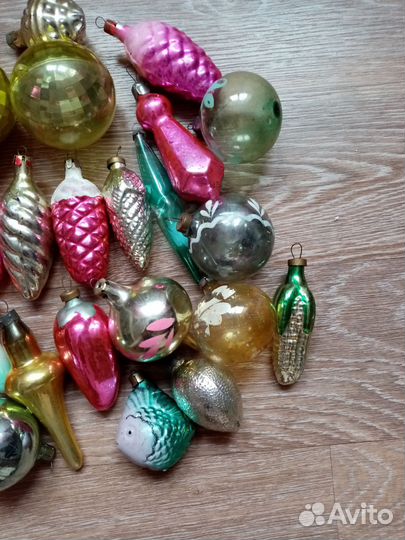 Елочные игрушки СССР