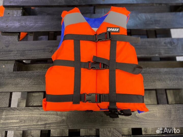 Жилет спасательный детский spass Юнга Orange