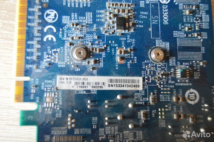 Видио карта GTX750TI