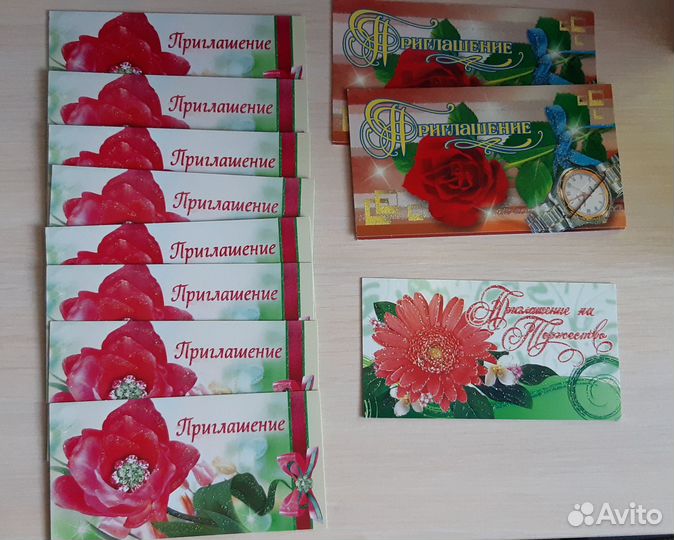 Бонбоньерки, приглашения, рассадочные карточки