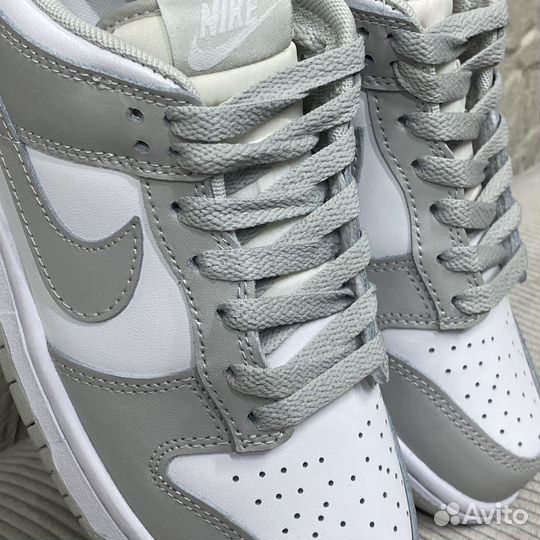 Кроссовки Nike Dunk Low Retro Grey Fog размер 39