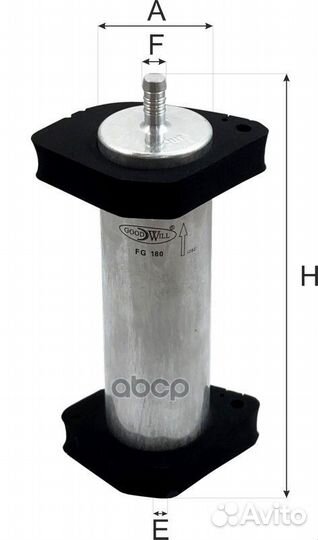 Фильтр топливный FG180 Goodwill