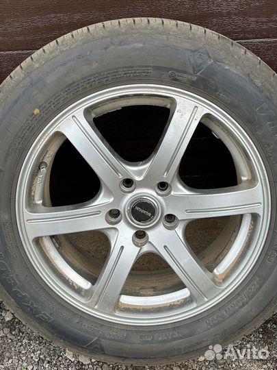 Литые диски r17 5x100 с летней резиной 225/60/r17