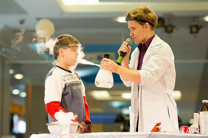 Научное шоу на детский праздник