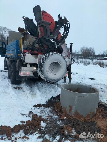 Установка колодца