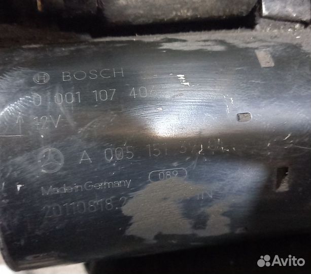 Стартер Mercedes