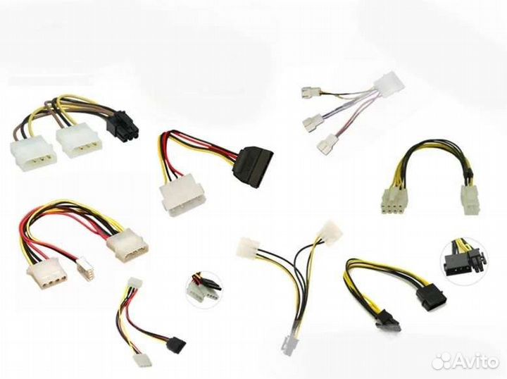 Переходники доп питания видеокарты