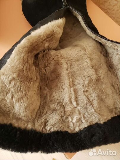 Сапоги зимние натуральная кожа 38